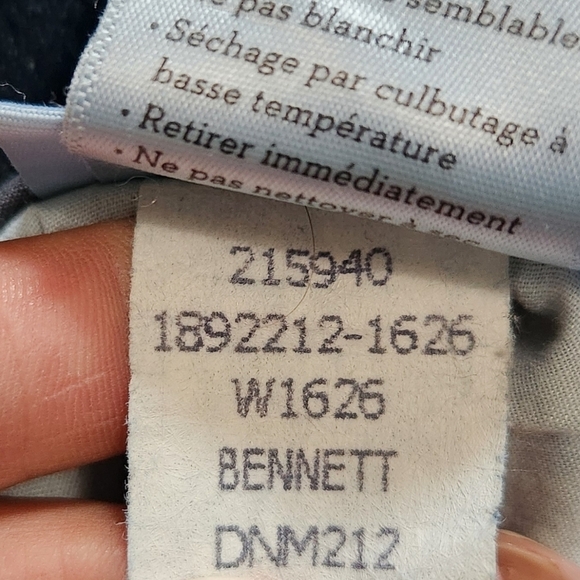 PAIGE GRANT RAW HEM BERMUDA JEAN SHORTS - SZ 24 MEDIUM WASH - Picture 8 of 8